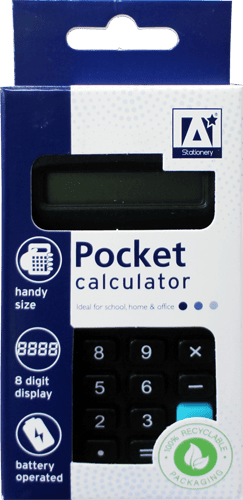 Pocket Calculator Boxed
