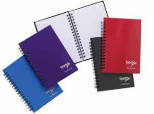 A6 Feint Ruled Spiral Notebook