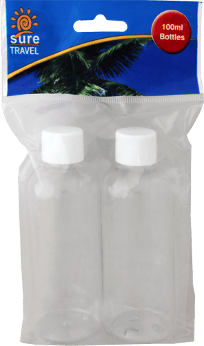 Travel Bottles 2 x 100ml