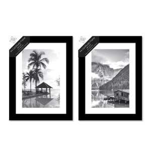 A4 Photo Frame Basic Black