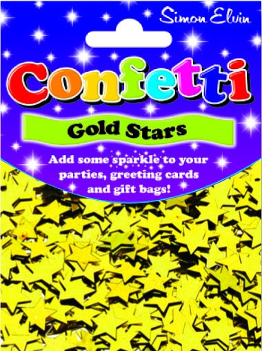 Confetti Gold Stars