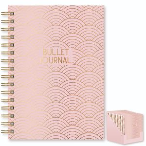 Pink Blossom A5 Bullet Journal Notebook