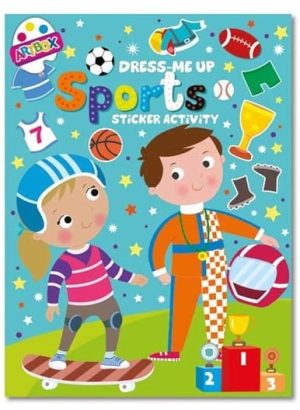 Dress Me Up Sticker Book Assorted