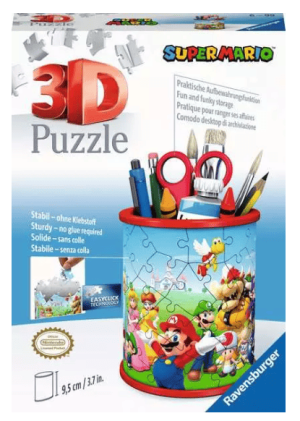 Ravensburger Super Mario 3D Pencil Holder 54pc Puzzle