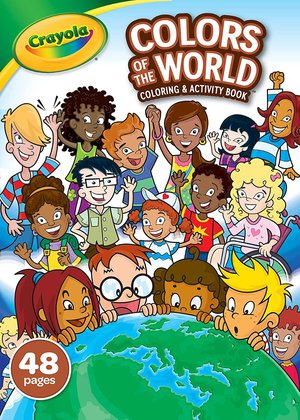 Crayola Colours Of The World Colouring Book