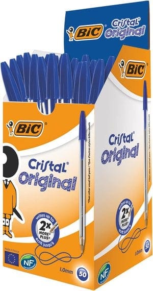 Bic Cristal Ball Pen Medium Blue