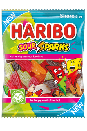 Haribo Sour Sparks 160g