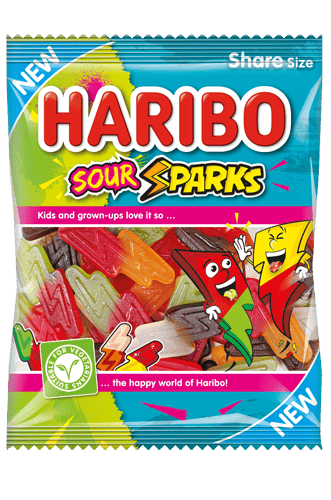Haribo Sour Sparks 160g