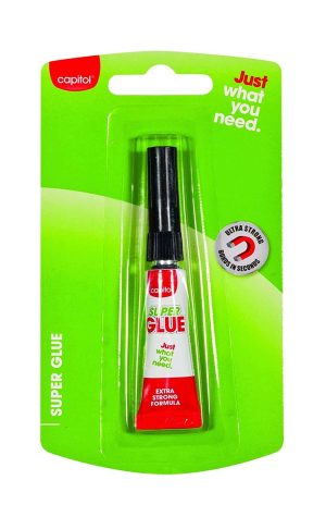 Capitol Super Glue Tubes 3g