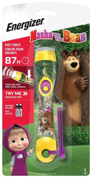 Energizer Masha and The Bear Kids Torch 2AAA