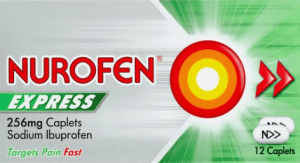 Nurofen Express Caplets 256mg 12's
