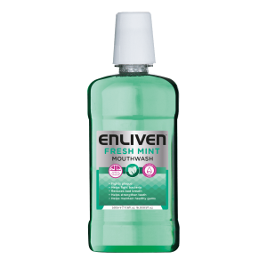 Enliven Freshmint Alcohol Free Mouthwash 500ml