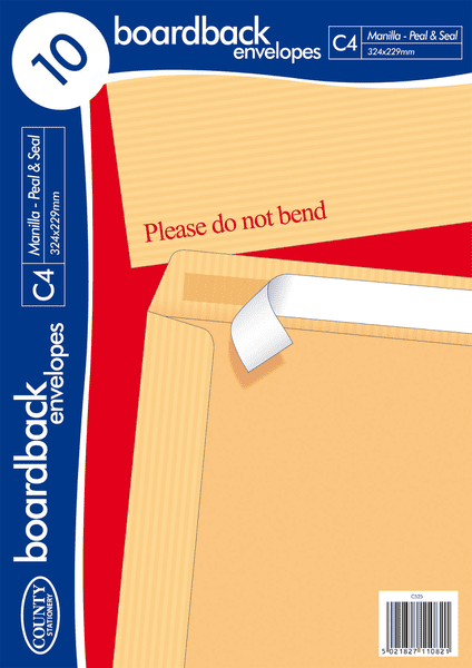 Boardback Envelopes - C4 324 x 229mm