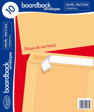Boardback Envelopes - 318 x 267mm