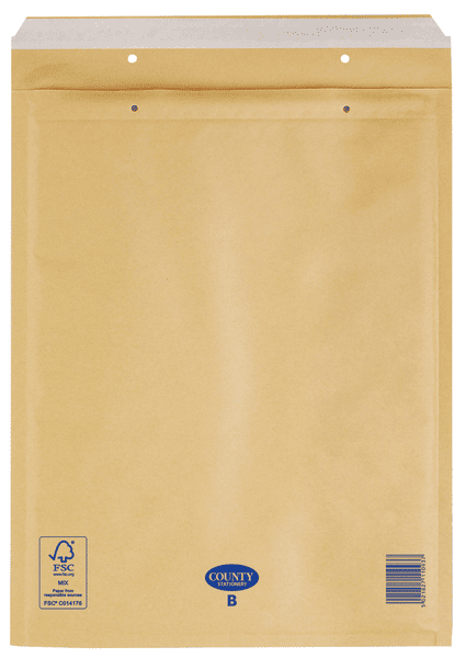 Manilla Bubble Envelopes - B 120 x 215mm