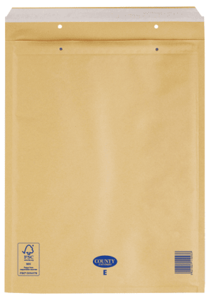 Manilla Bubble Envelopes - E 220 x 265mm