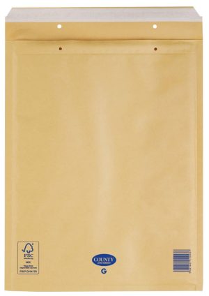 Manilla Bubble Envelopes - G 230 x 340mm