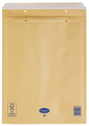 Manilla Bubble Envelopes - H 270 x 360mm