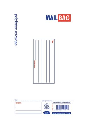 Polythene Mail Bags - Small 160 x 230cm