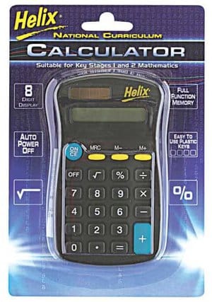 Helix 8 Digit Calculator