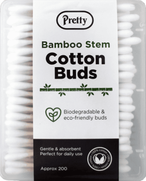 Pretty Cotton Buds Bamboo Stem 200's