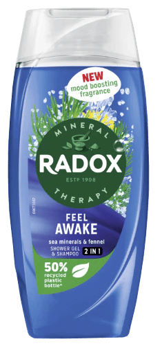 Radox 2 In 1 Shower Gel Feel Awake 225ml