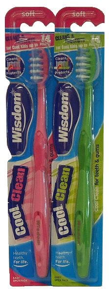 Wisdom Cool Clean Toothbrush For Cool Kids Up To 14