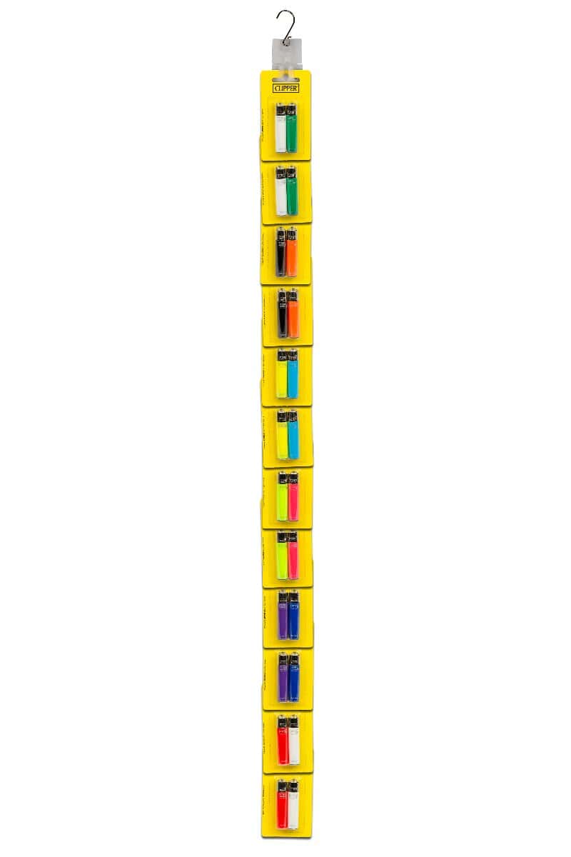 Clipper CP22 Micro Lighter Twin Pack Clip Strip