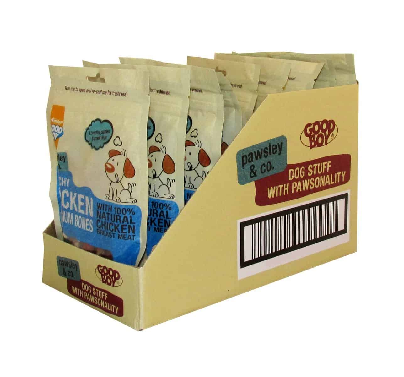 Good Boy Crunchy Chicken & Calcium Bones 100g CDU
