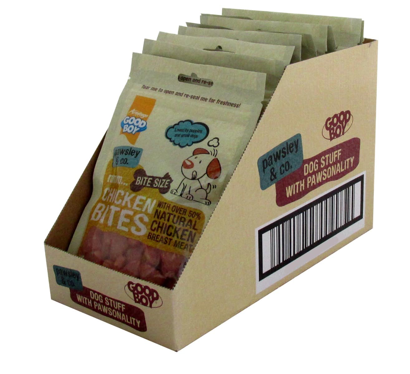 Good Boy Chicken Bites 65g CDU