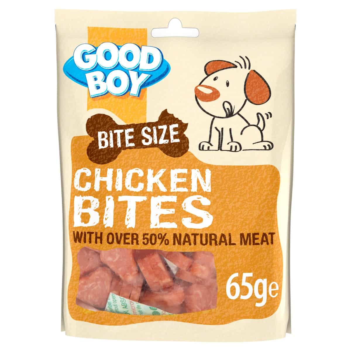 Good Boy Chicken Bites 65g CDU