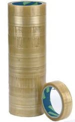 Ultratape Clear Tape 24mm x 40m Tower Stack