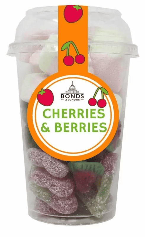 Bonds Cherries and Berries Cup 250g