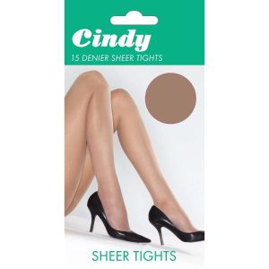 Cindy 15 Den Tights Large Natural