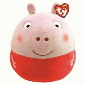 TY Squishy Beanies - Peppa Pig - 10"