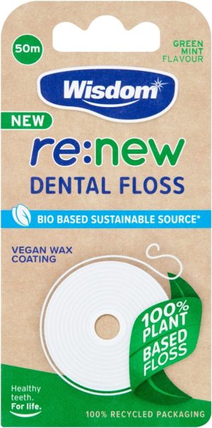 Wisdom Re:New Dental Floss 50m