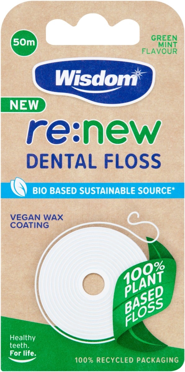 Wisdom Re:New Dental Floss 50m