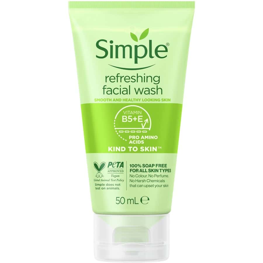 Simple Refreshing Face Wash Gel 50ml