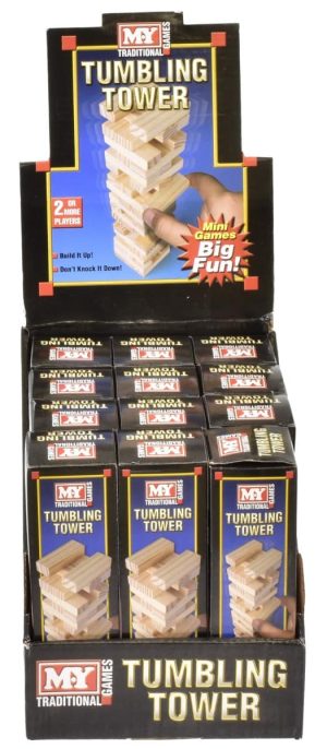 MY Mini Tumbling Tower Game CDU