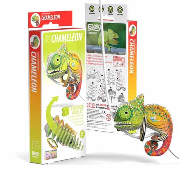 EUGY Chameleon 3D Craft Kit