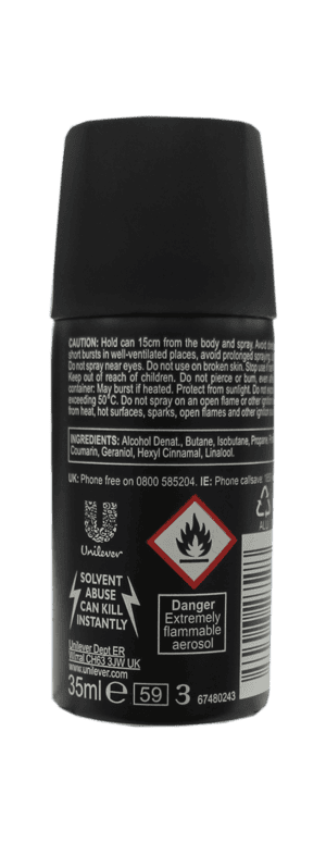 Lynx Bodyspray Africa Travel Size 35ml