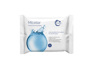 Cherish Micellar Water Facial Cleansing Wipes 25's