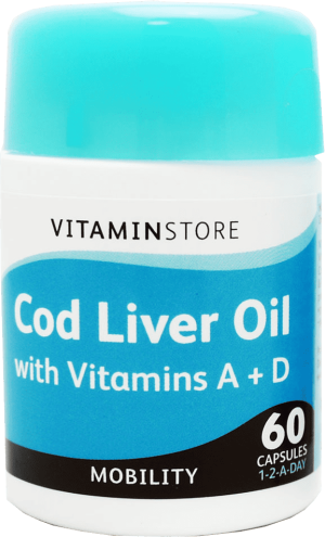 Vitamin Store Cod Liver Oil 500mg 60's
