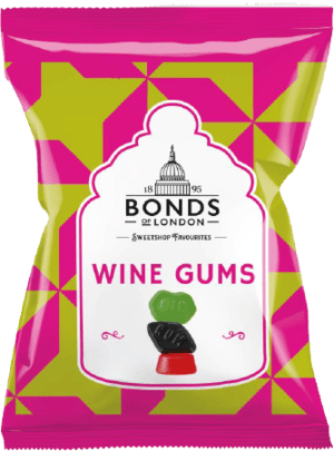 Bonds Sweetshop Favourites Wine Gums 120g