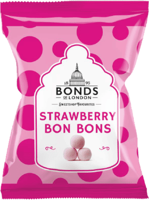 Bonds Sweetshop Favourites Strawberry Bon Bons