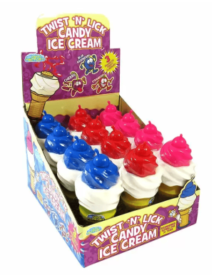 Crazy Candy Factory Twist n Lick Ice Cream 25g