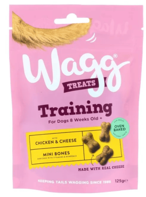 Wagg Training Treats Chicken & Cheese 125G