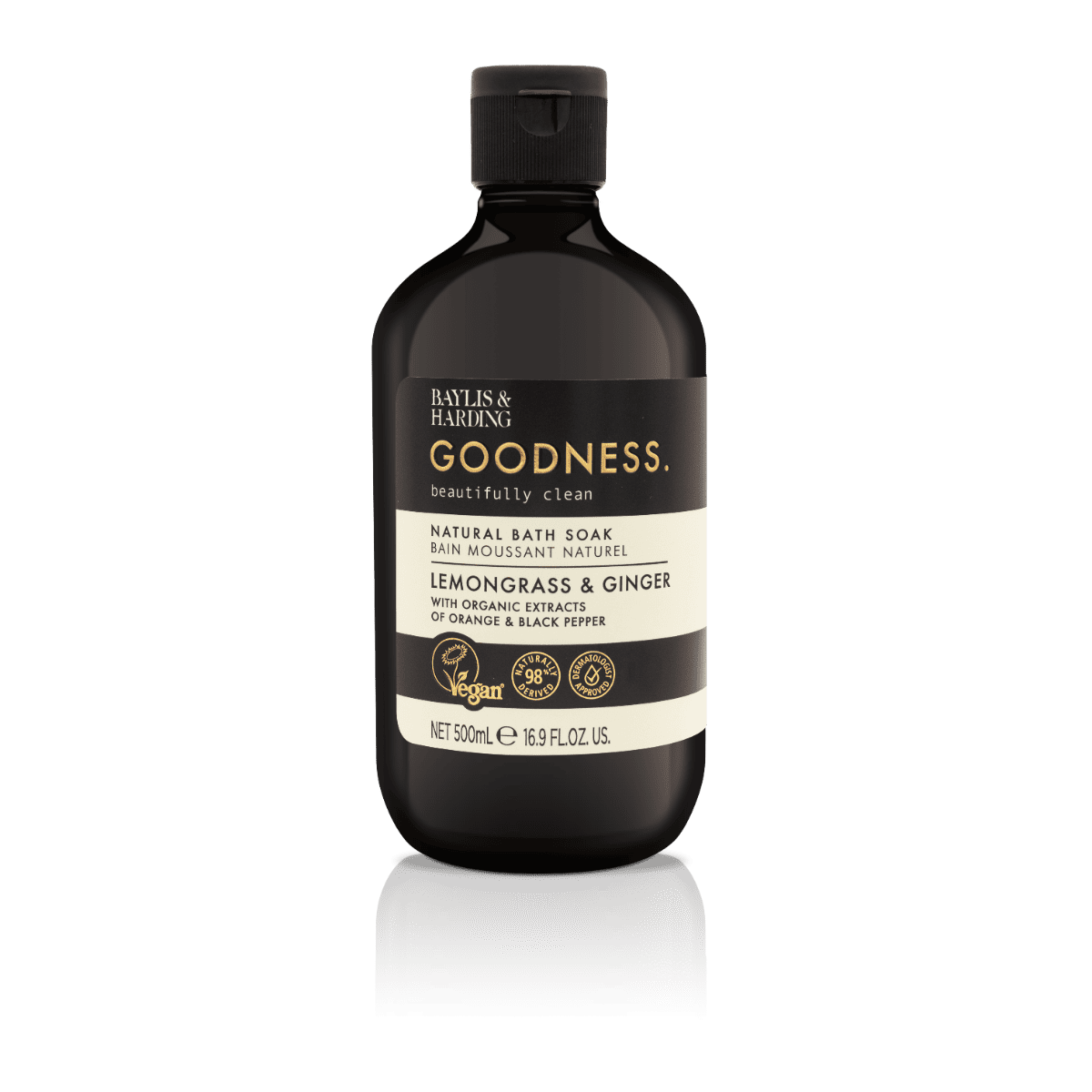 Baylis & Harding Goodness Lemongrass & Ginger Bath Soak 500ml