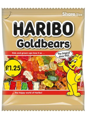 Haribo Gold Bears 140g £1.25 PMP