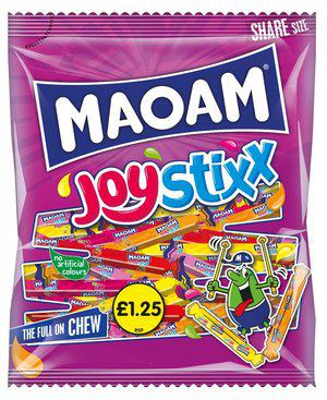Maoam Joystixx 140g £1.25 PMP